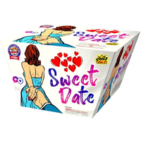 Pastel aéreo XL Sweet Date de 30 disparos | Caja de 4/1