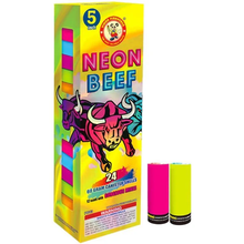Neon Beef 24-Shot 5 in. Canister Shells