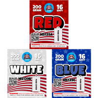 Red / White / Blue 16-Shot Aerial Assortment Set (3-Pack)