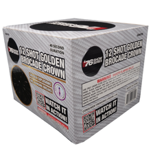 Brocade Crown 12-Shot XL Aerial Cake