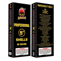 Professional 5 in. 24-Shot Canister Shell Kit