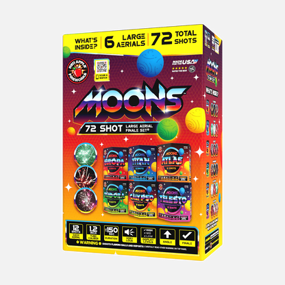 Moons 72-Shot Large Aerial Finale Set
