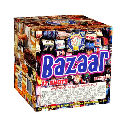 Bazaar 12-Shot Standard Aerial Cake | Case Pack™ 24/1