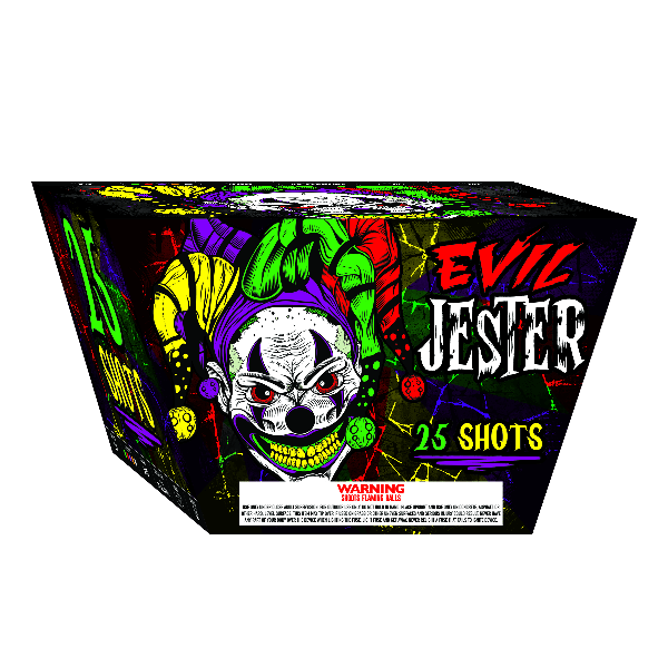 Evil Jester 25-Shot XL Aerial Cake