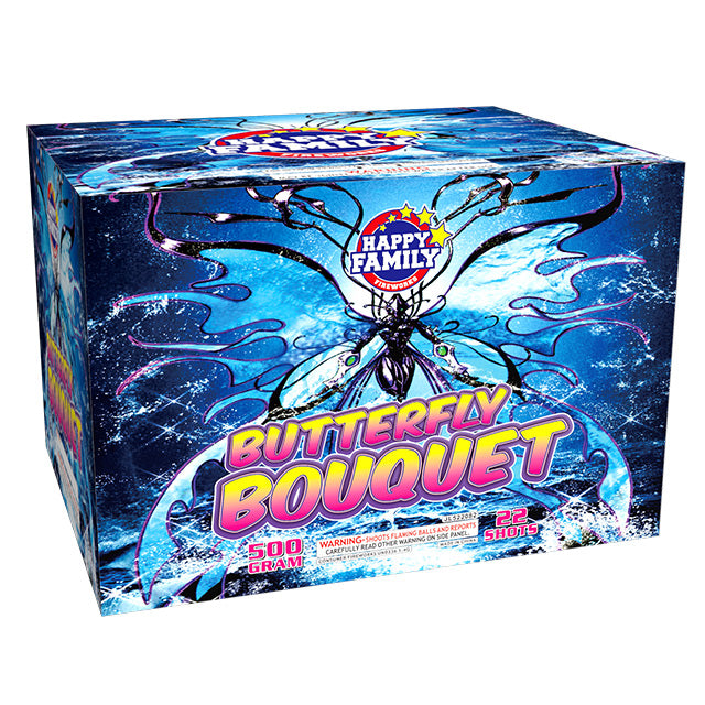 Butterfly Bouquet 22-Shot XL Aerial Cake