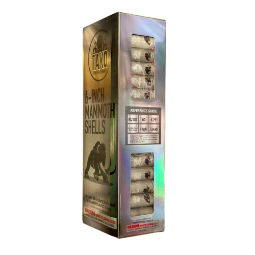Mammoth 24-Shot 6 in. Canister Shells