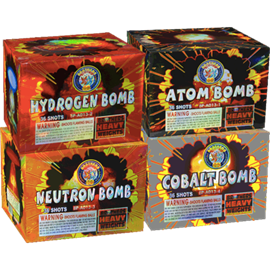 Juego Surtido de Cajas Grandes de Bombas