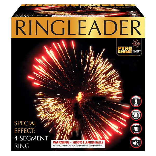 Ringleader 9-Shot XL Aerial Cake