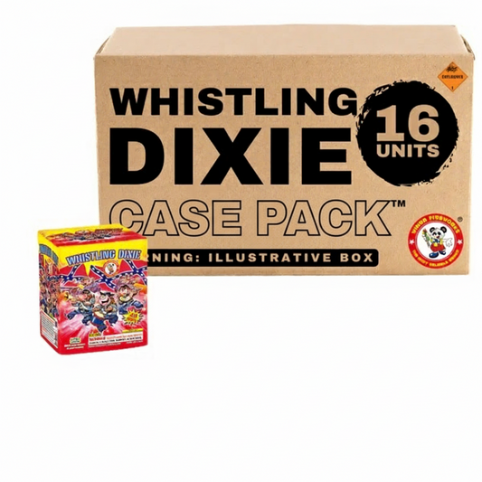 Whistling Dixie 20-Shot Standard Aerial Cake