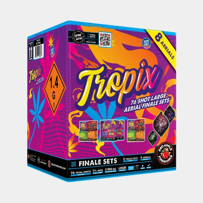 Tropix™ 76-Shots Standard Aerial Finale Set®