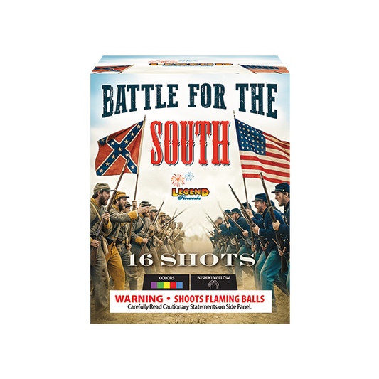 Battle For The South 16-Shot Standard Aerial Cake