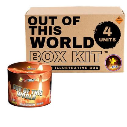 Out Of This World 27-Shot XL Girandola Aerial Cake | Case Pack™ 4/1