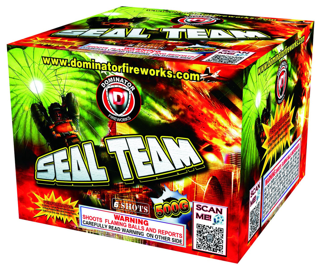 Tarta aérea de 6 tiros de Seal Team