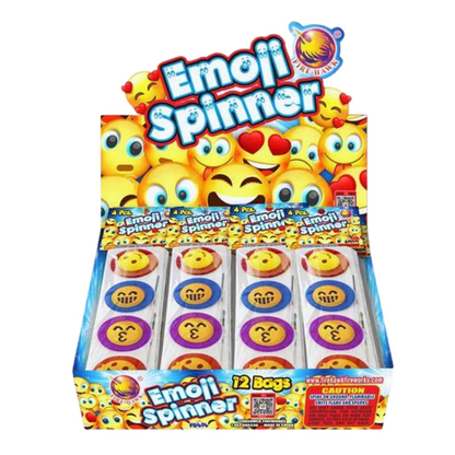Emoji Spinner(4-Pack) Ground Novelty | Case Pack™ 72/1