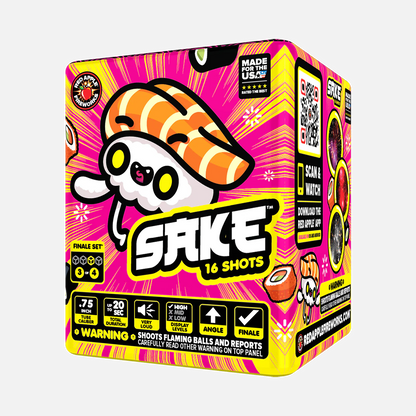 Set de final aéreo estándar de 64 disparos Sushi™®