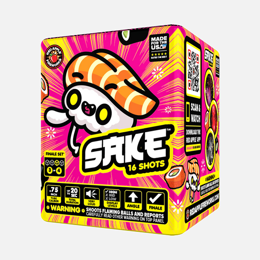 Set de final aéreo estándar de 64 disparos Sushi™®