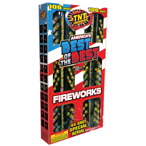 Americas Best Of The Best 44-Shot Assorted Canister Shells