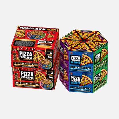 Pizza-Pocalypse™ 90 Disparos Estándar de Sets de Finales Aéreos®