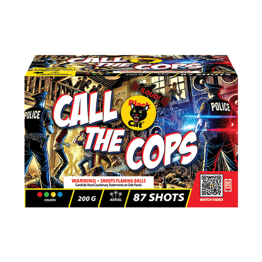 Call the Cops 87-Shot Standard Aerial Cake