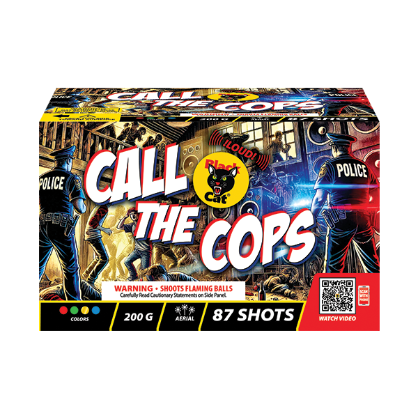 Call the Cops 87-Shot Standard Aerial Cake