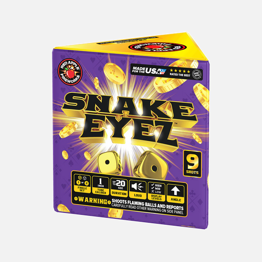 Set de Finale Aéreo Estándar de 18 Tiros Snake Eyez™®