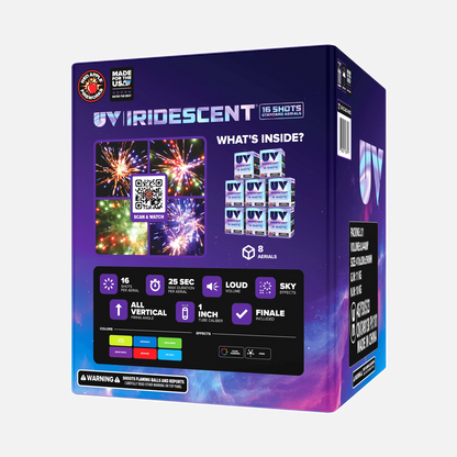UV® Iridescent™ 16 Disparos Aéreos Estándar