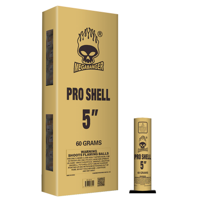 Pro Shell 5 in. 24-Shot Canister Shell Kit