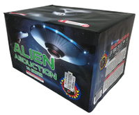 Tarta aérea XL de 20 disparos Abducción alienígena