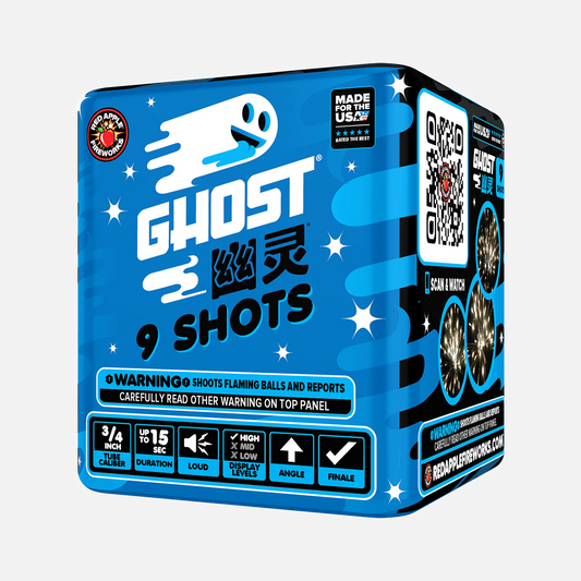 Ghost® 36 Tiros Juegos Pirotécnicos Aéreos de Final Estándar®