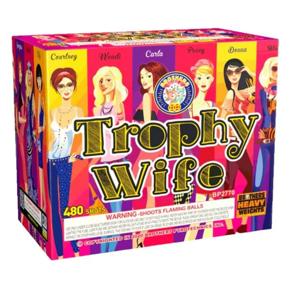 Tarta Aérea XL Trophy Wife de 480 Disparos