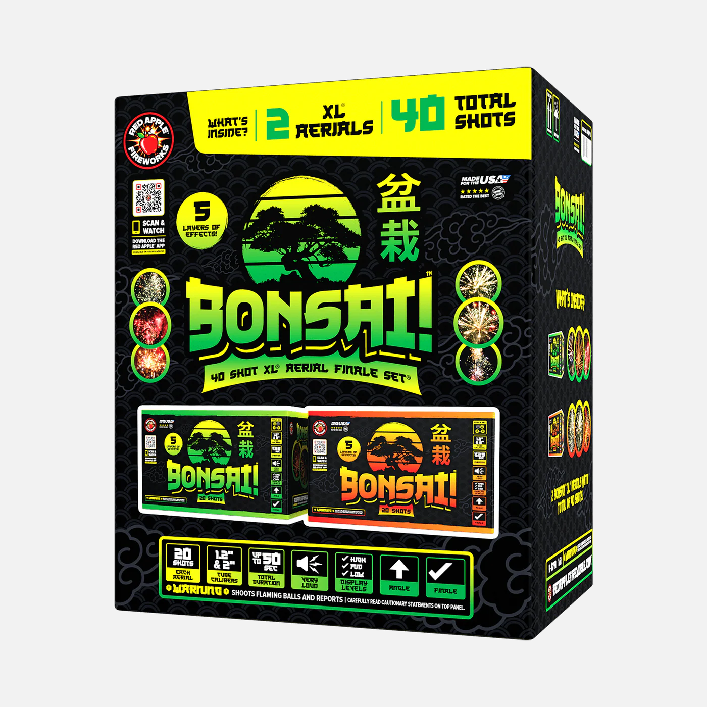 Bonsai 40-Shot XL Aerial Finale Set