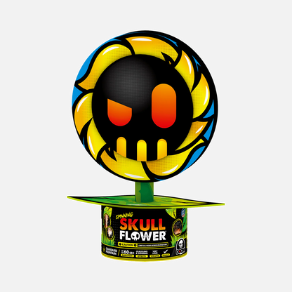 Spinning Skull Flower™ Fountains