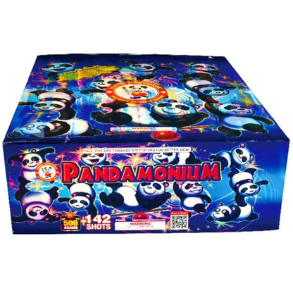 Pandamonium 142-Shot XL Zipper Aerial Cake | Case 2/1