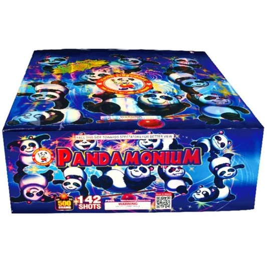 Pandamonium 142-Shot XL Zipper Aerial Cake