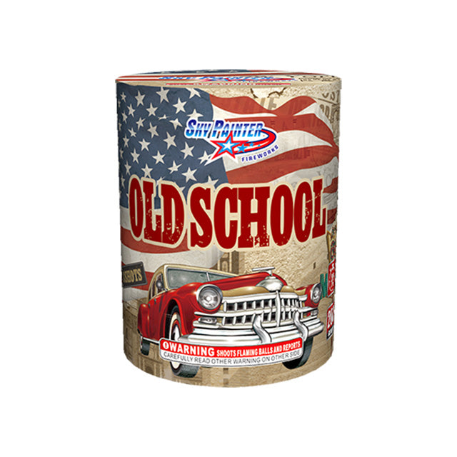 Old School 8-Shot Standard Aerial Cake