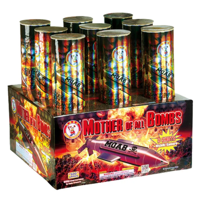 Mother Of All Bombs 9-Shot Aerial Cake