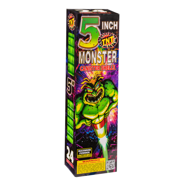Conchas de cartucho Monster de 24 disparos y 5 pulgadas