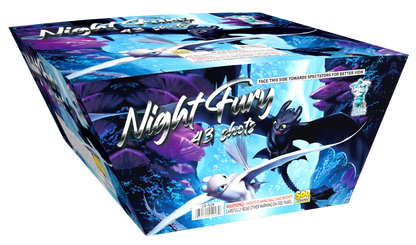 Night Fury 43-Shot XL Aerial Cake