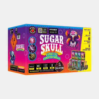 Sugar Skulls® Carcasas de Mortero de 6 Tiros y 6 Pulgadas XXL™