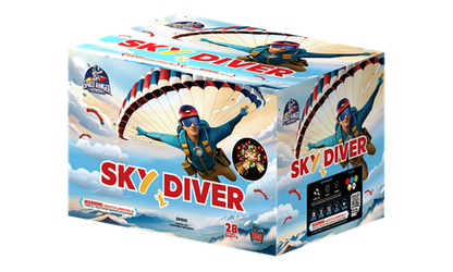 Sky Diver 28-Shot XL Aerial Cake