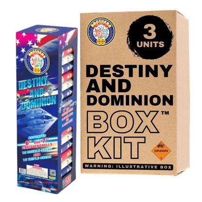 Destiny and Domination 24-Shot Canister Shells | Caja 3/1