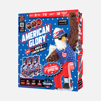 American Glory® 7-Inch 24 Shot Red, White & Blue Canister Shells