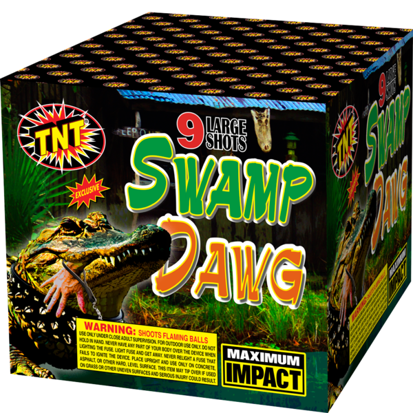 Swamp Dawg 9-Shot XL Aerial Cake