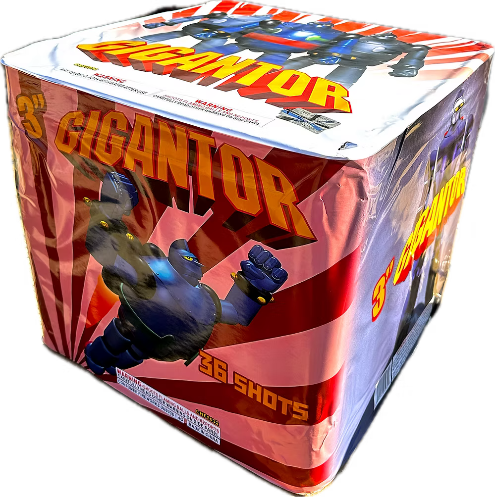 Gigantor 36-Shot XXL Aerial Cake