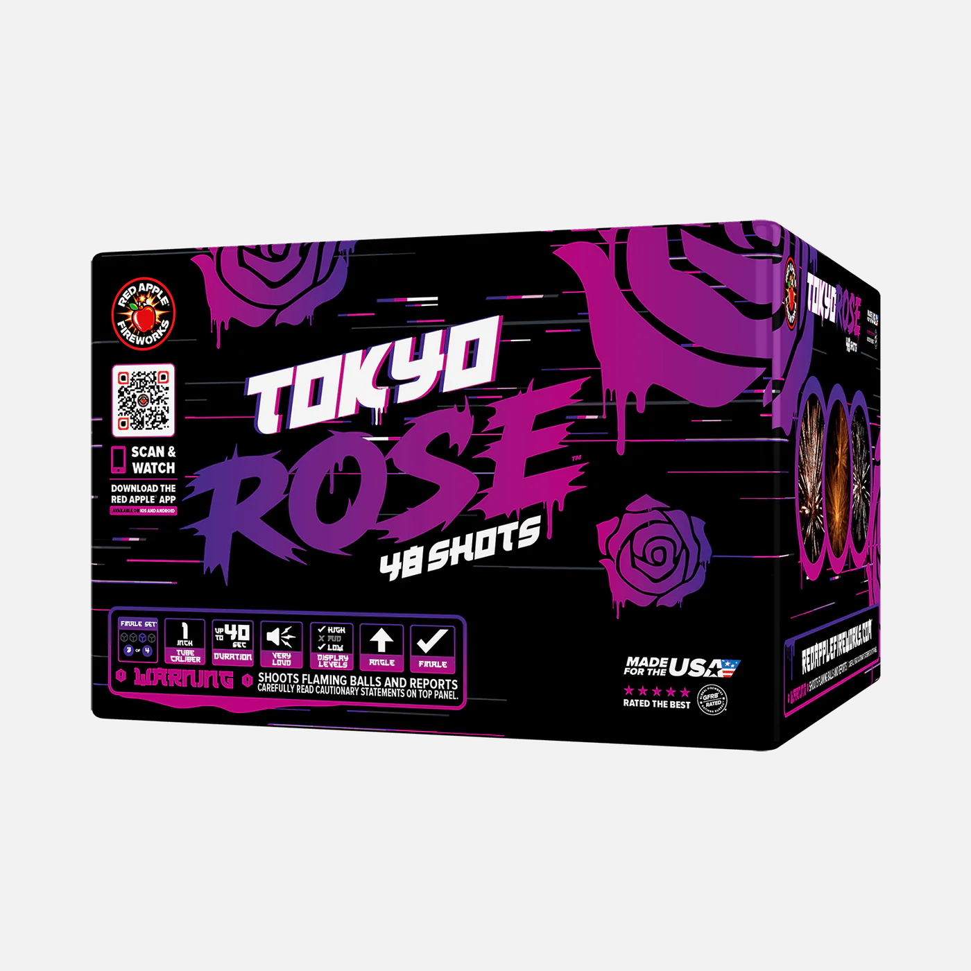 Tokyo Rose 192-Shot XL Aerial Finale Set