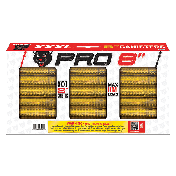 Pro 8 in. 24-Shot Artillery Shell Kit