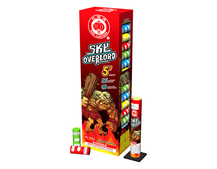 Kit de cohetes de artillería Sky Overlord de 24 disparos