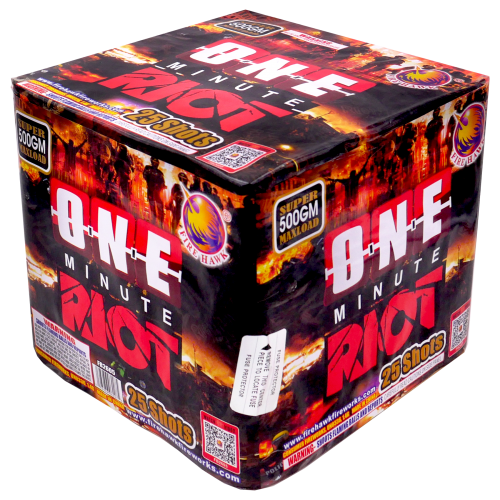 One Minute Riot 25-Shot XL Aerial Cake