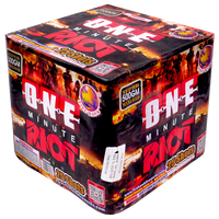 One Minute Riot 25-Shot XL Aerial Cake