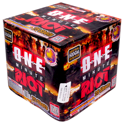 One Minute Riot 25-Shot XL Aerial Cake